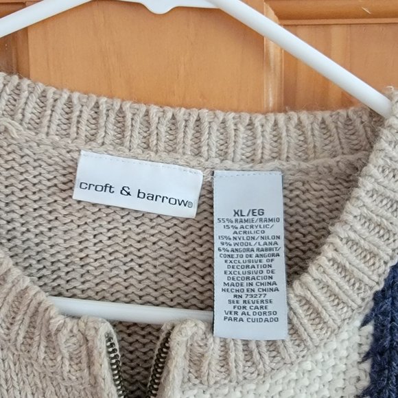 Croft & Borrow Winter Sweater size XL - Picture 3 of 6